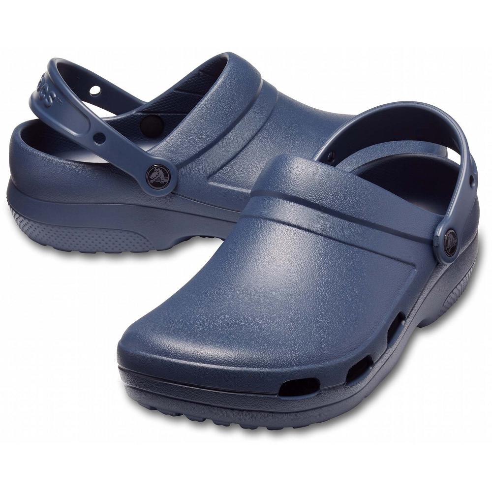 Crocs Specialist II Vent Men Clogs Navy | DYRATU613