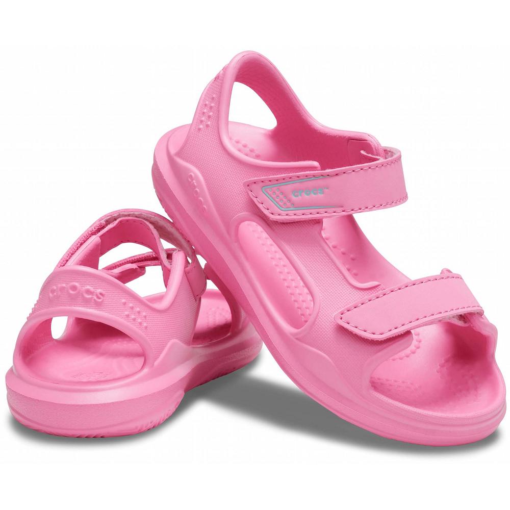 Crocs Swiftwater™ Expedition Kids' Sandals Pink | CSRJQZ261