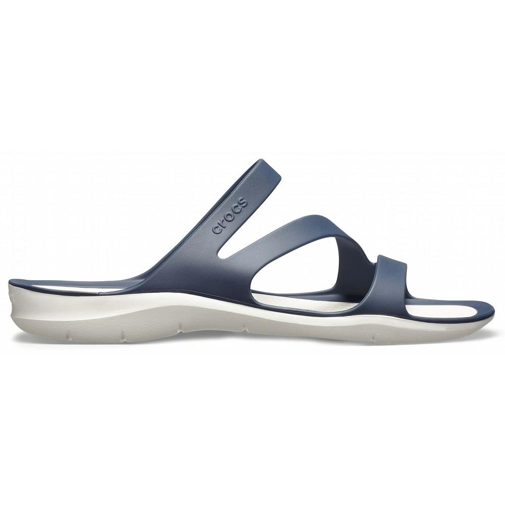 Crocs Swiftwater™ Women Slides Navy | BFYCNW634