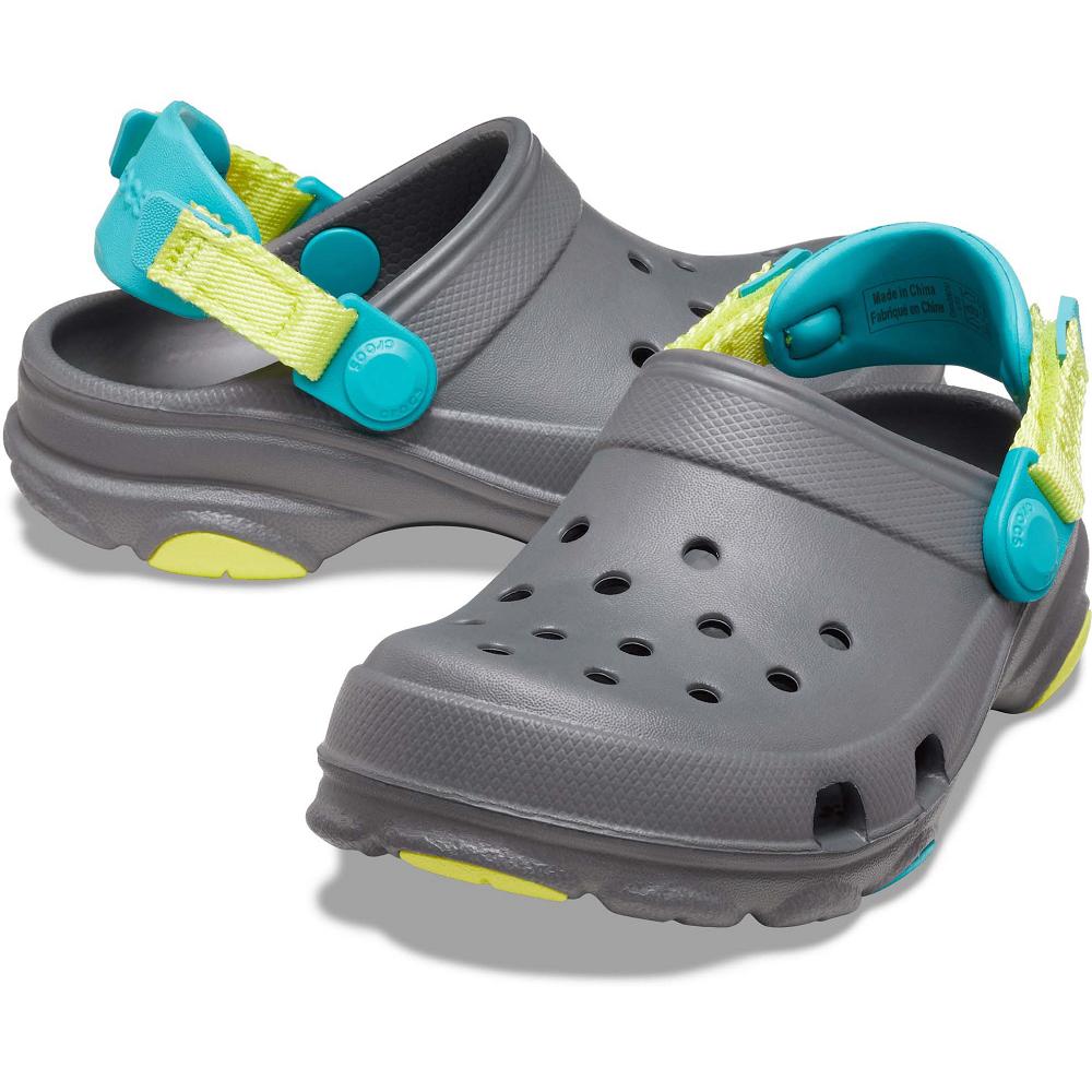 Crocs Toddler Classic AllNew Zealand -Terrain Kids' Clogs Grey | JZNISQ495