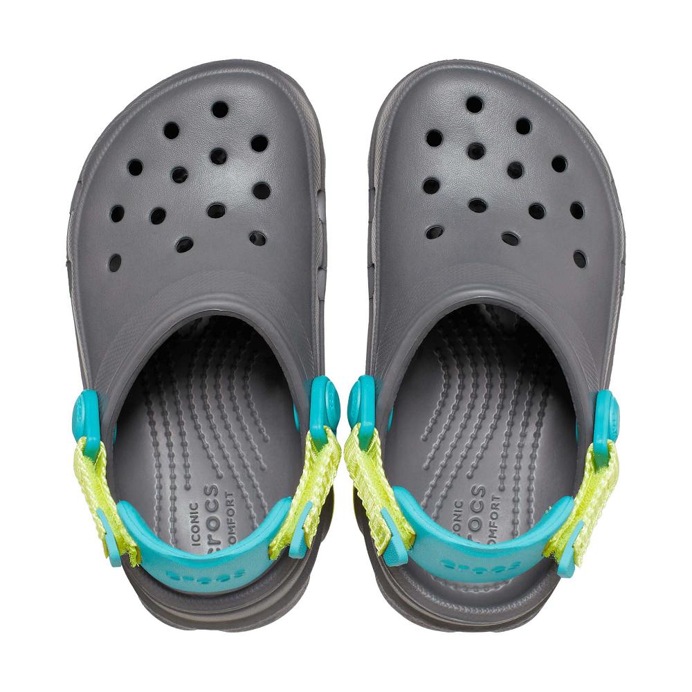 Crocs Toddler Classic AllNew Zealand -Terrain Kids' Clogs Grey | JZNISQ495