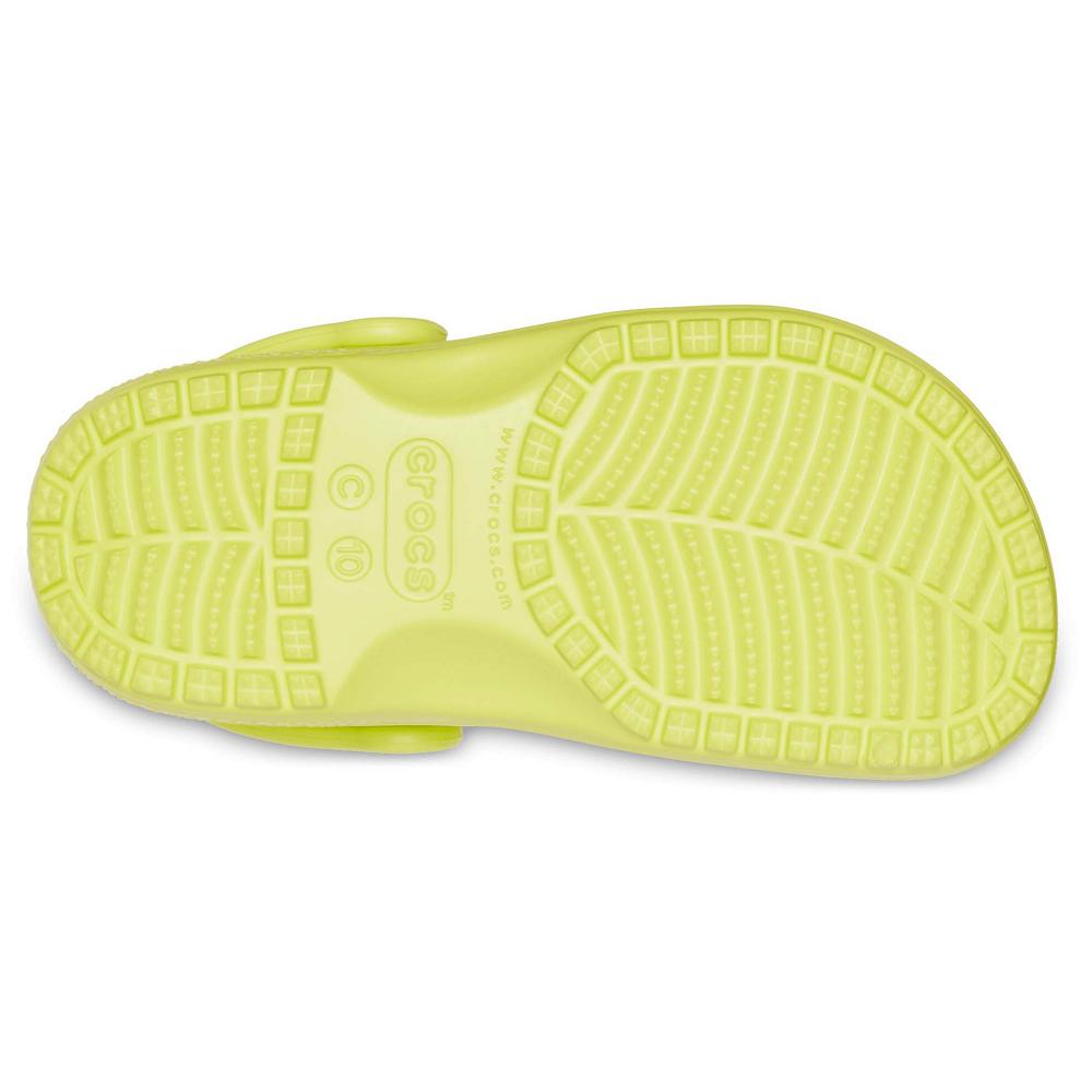 Crocs Toddler Classic Kids' Clogs Green | XDQPAS204