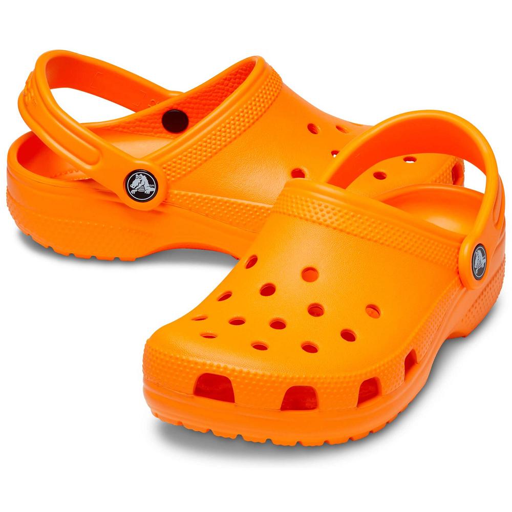 Crocs Toddler Classic Kids' Clogs Orange | UMNPYV472