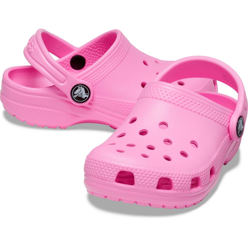 Crocs Toddler Classic Kids' Clogs Pink | BTLDCS968