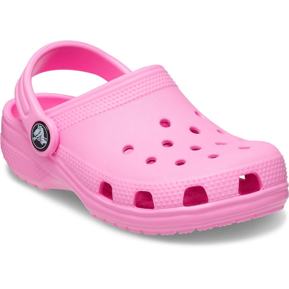 Crocs Toddler Classic Kids\' Clogs Pink | BTLDCS968