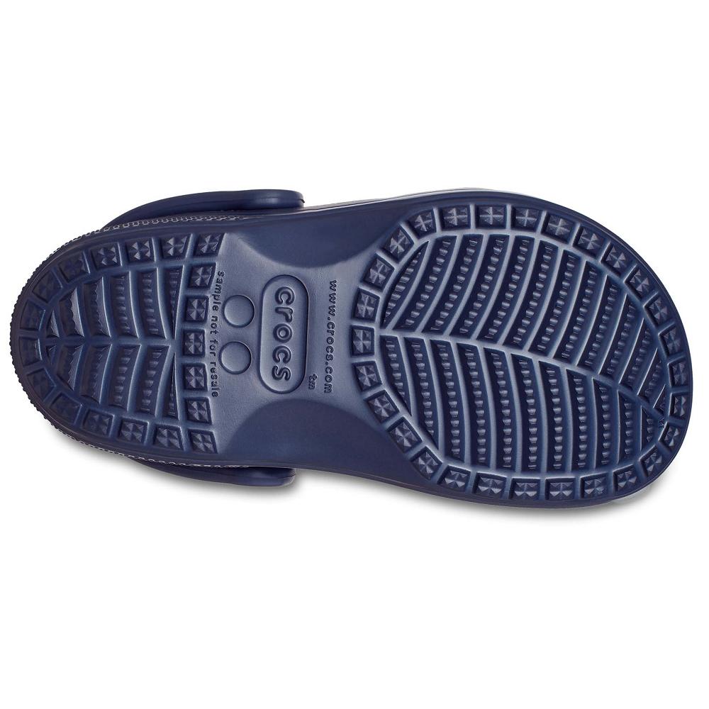 Crocs Toddlers' Classic Kids' Sandals Navy | WOMFUH305