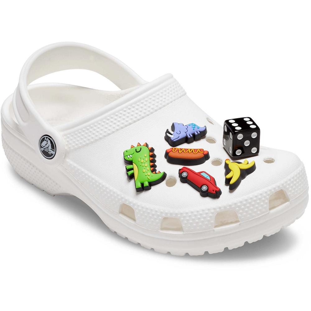 Crocs Young Boy Cartoons 5 Pack Men Jibbitz Charms | EXYHCM136