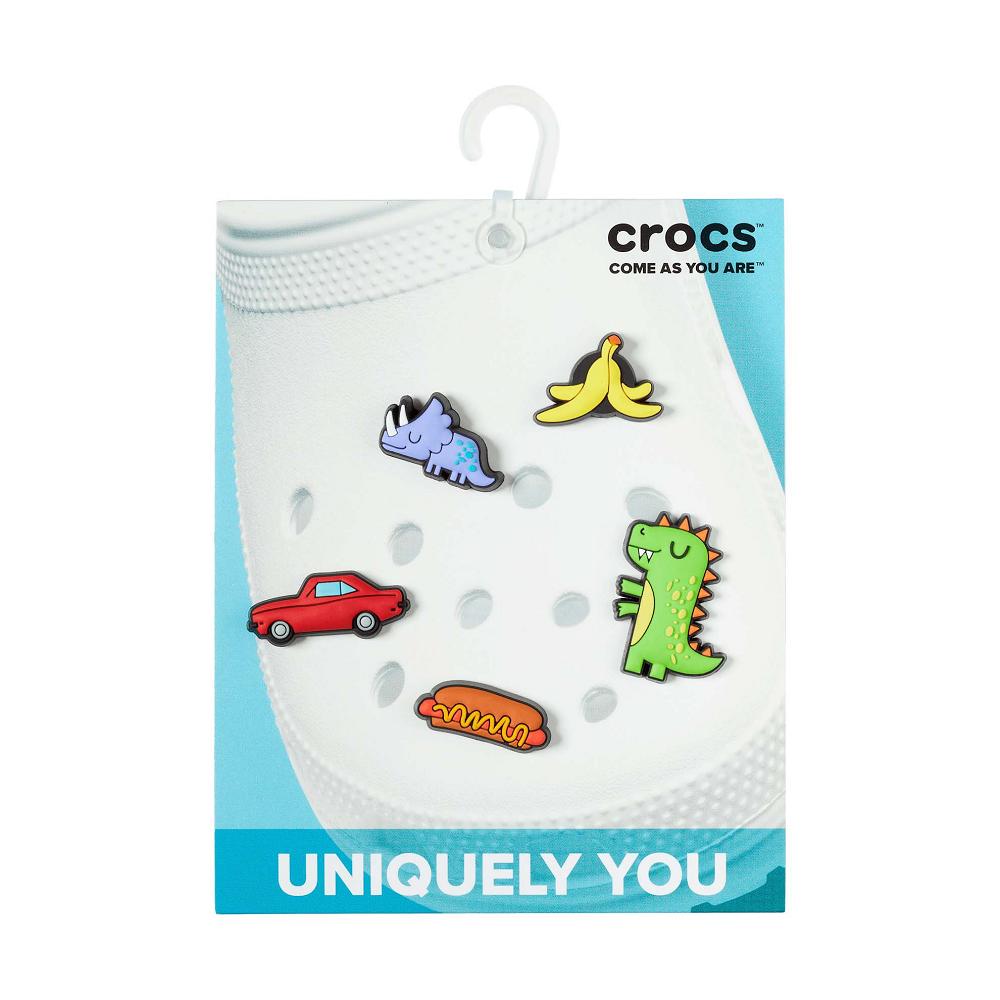 Crocs Young Boy Cartoons 5 Pack Men Jibbitz Charms | EXYHCM136